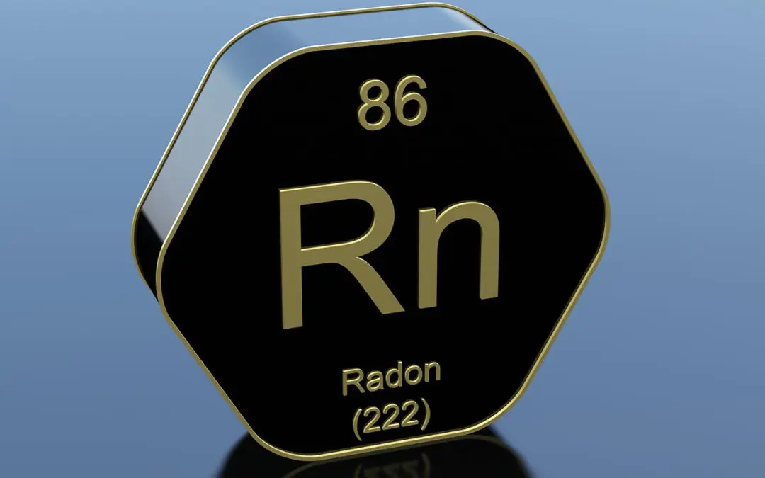 danger of radon in the home.