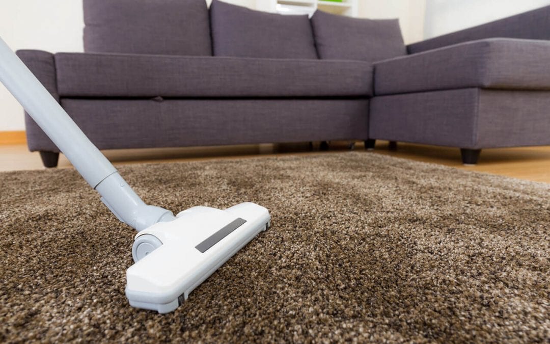 Deep cleaning the carpets is a good home improvement goal for the year.